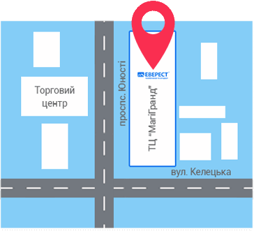 Схема проезда  - Информационный центр «Вишенский»